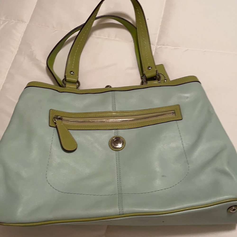 Coach soft leather handbag